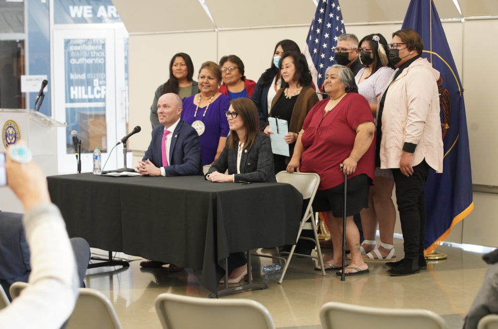 Featured image for “Gov. Cox holds ceremonial signing of education bills”