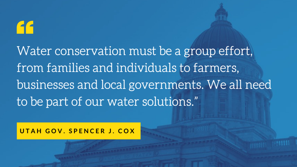 Featured image for “Gov. Cox and state agencies release second chapter of Utah’s Coordinated Action Plan for Water”